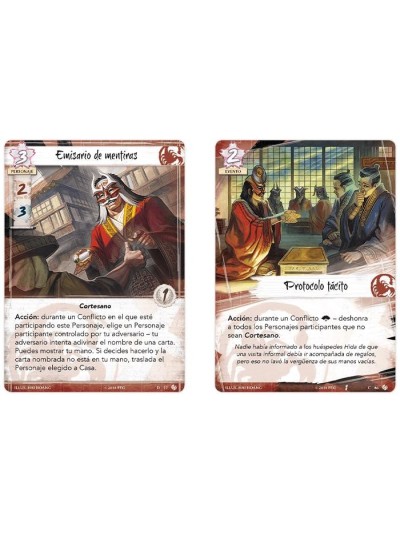 La Leyenda de los Cinco Anillos LCG: Linaje Celestial / Ciclo Herencia 4