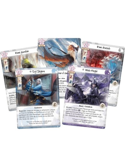 La Leyenda de los Cinco Anillos LCG: Discípulos del Vacío (Pack del Clan del Fénix)