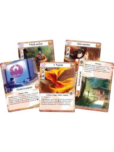 La Leyenda de los Cinco Anillos LCG: Discípulos del Vacío (Pack del Clan del Fénix)