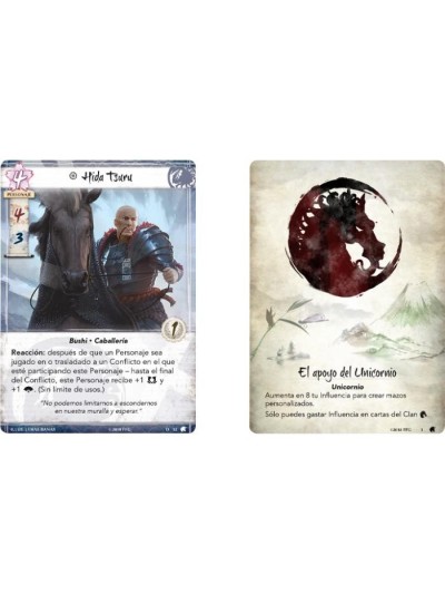 La Leyenda de los Cinco Anillos LCG: Guerreros del Viento (Pack del Clan Unicornio)
