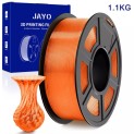 JAYO Filamento de Impresora 3D PLA - Naranja Transparente