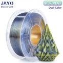 JAYO Filamento de Impresora 3D PLA+ SILK Dual Color - Negro / Oro