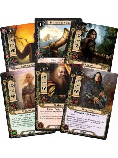 El Señor de los Anillos LCG: El Juego de Cartas (Edición Revisada)