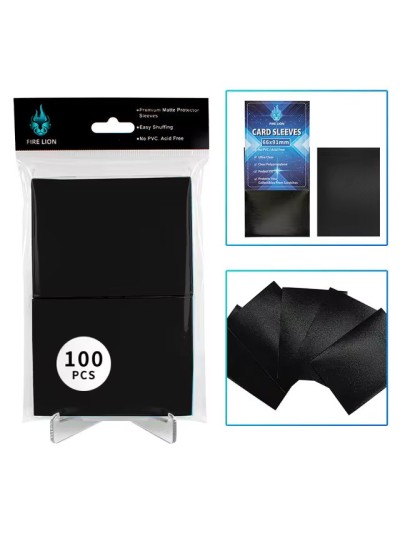 Pack Premium matte Sleeves - Fundas azul - 100 - 66x91 mm
