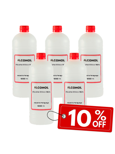 Alcohol Etilico 5000ml - 96%