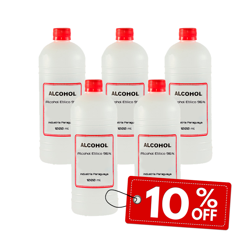 Alcohol Etilico 5000ml - 96%