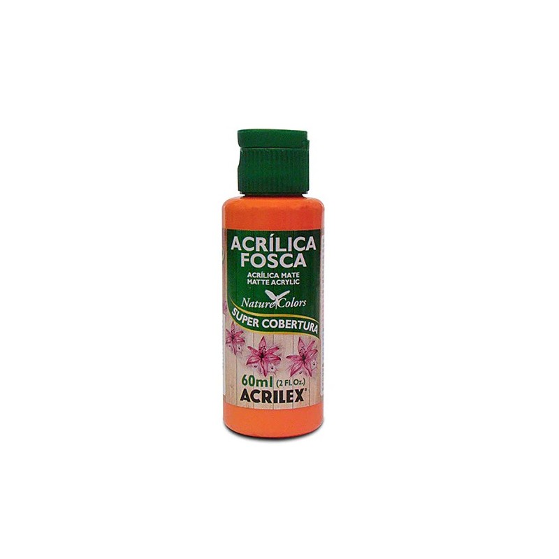 ACRÍLICA FOSCA MATE - Acrilex Color Mandarina 801 - 60ml