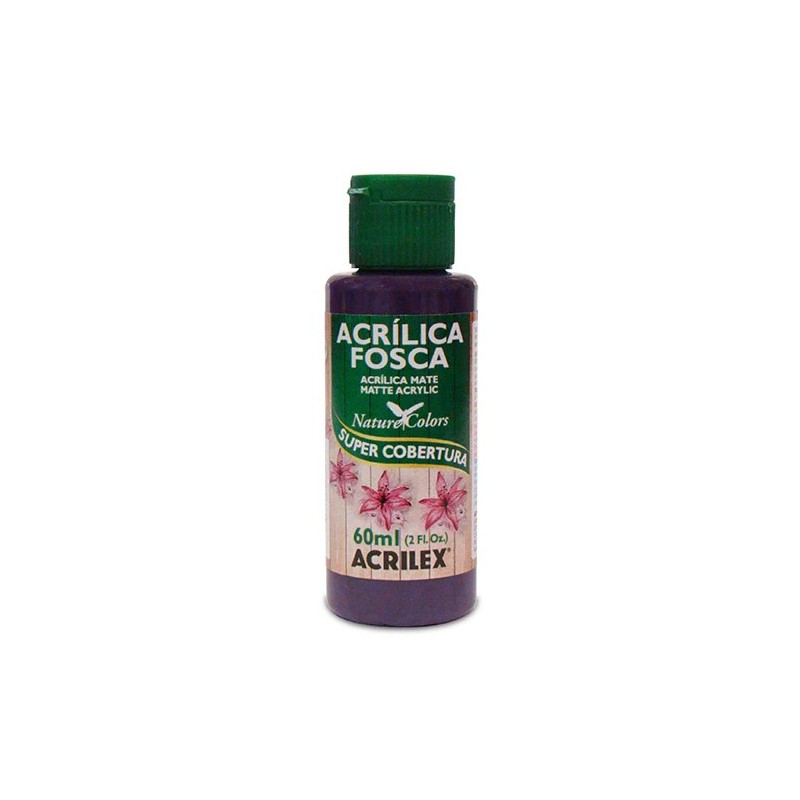 ACRÍLICA FOSCA MATE - Acrilex Color Violeta Oscuro 917 - 60ml