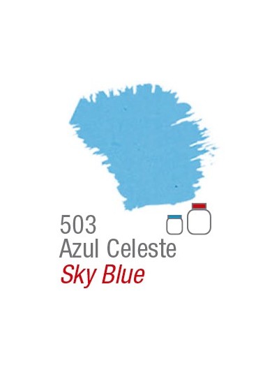 ACRÍLICA FOSCA MATE - Acrilex Color Azul Celeste 503 - 60ml