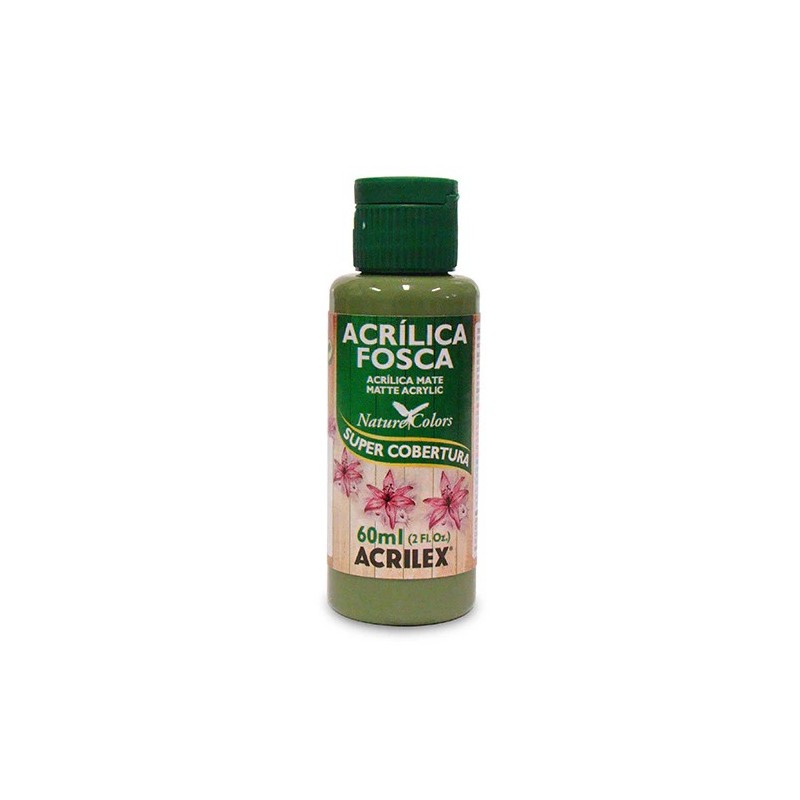 ACRÍLICA FOSCA MATE - Acrilex Color Verde Oliva 545 - 60ml