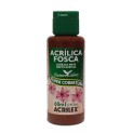 ACRÍLICA FOSCA MATE - Acrilex Color Marron Oscuro 526 - 60ml