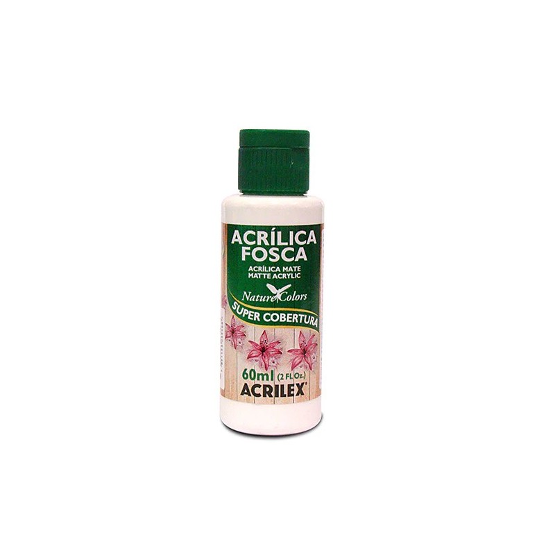ACRÍLICA FOSCA MATE - Acrilex Color Blanco 519 - 60ml