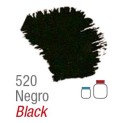 ACRÍLICA FOSCA MATE - Acrilex Color Negro 520 - 60ml