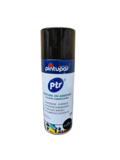 Pintura en Aerosol - NEGRO...