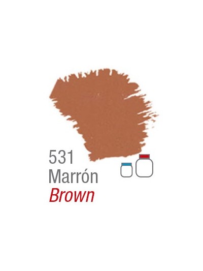 ACRÍLICA FOSCA MATE - Acrilex Color Marron 531 - 60ml