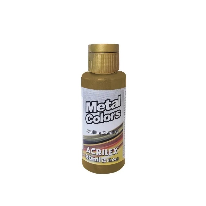 Metal Colors - Acrilex Color Bronce 556 - 60ml