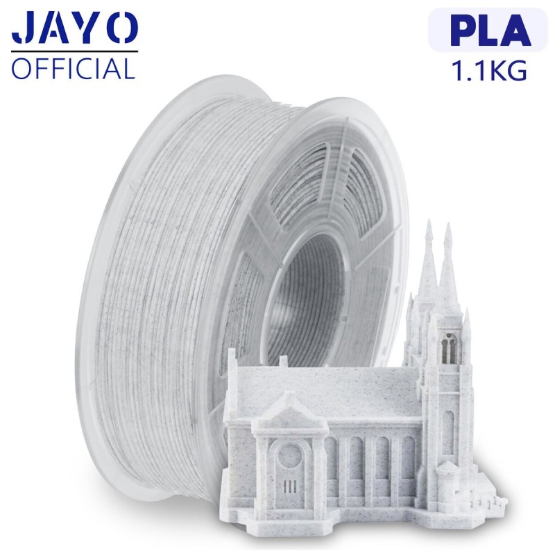 JAYO Filamento de Impresora 3D PETG - mármol