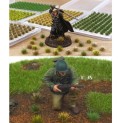 Matas Cesped - Tufts -  104 x 5mm - Verde Realista (color 04)