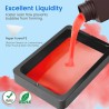 Resina 3D JAYO 1kg - ROJO TRANSPARENTE - para impresoras 3D