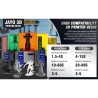 Resina 3D JAYO ABS-LIKE 1000g - GRIS OSCURO - para impresoras 3D