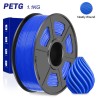 JAYO Filamento de Impresora 3D PETG 1,1 kg - Azul