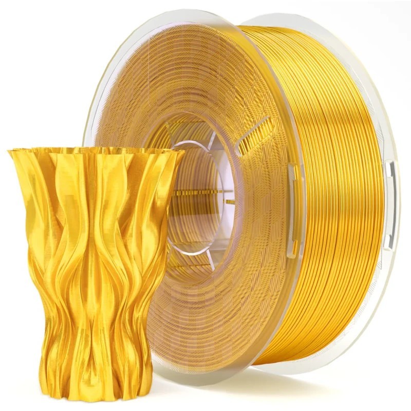 PLA Silk Filamento - Oro / Dorado 1kg - Elegoo